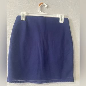 Blue BCB 2 layered skirt, Size Medium